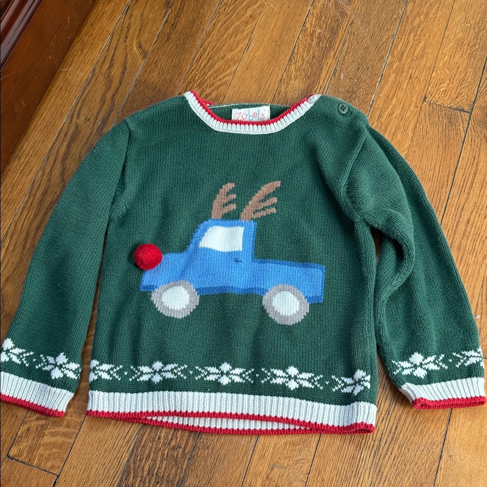 Adorable kids holiday sweater